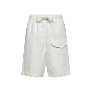 Studio Nicholson Men Salt Slub Cotton Twill Ikaria Bermuda Shorts
